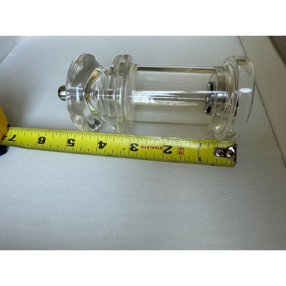 Clear Salt Pepper Mill Grinder‎ Acrylic Kitchen Table Decor